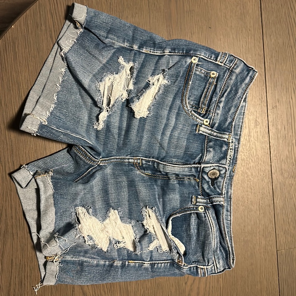 Ripped shorts